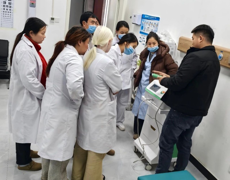 凱思特助力洛陽(yáng)醫(yī)療機(jī)構(gòu)開展RSWT氣壓彈道式?jīng)_擊波療法